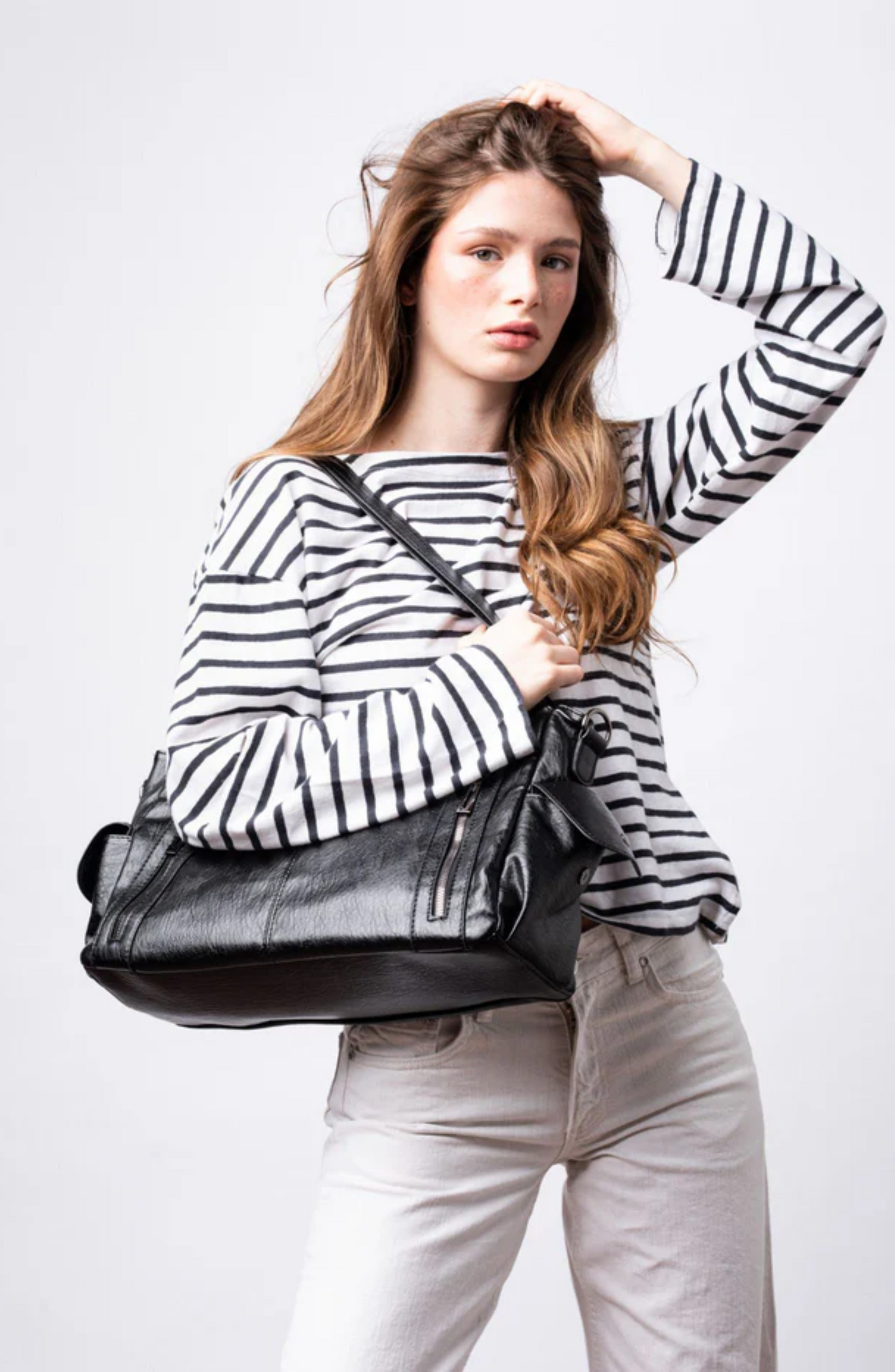 Sac à main de cours à zip - Emma