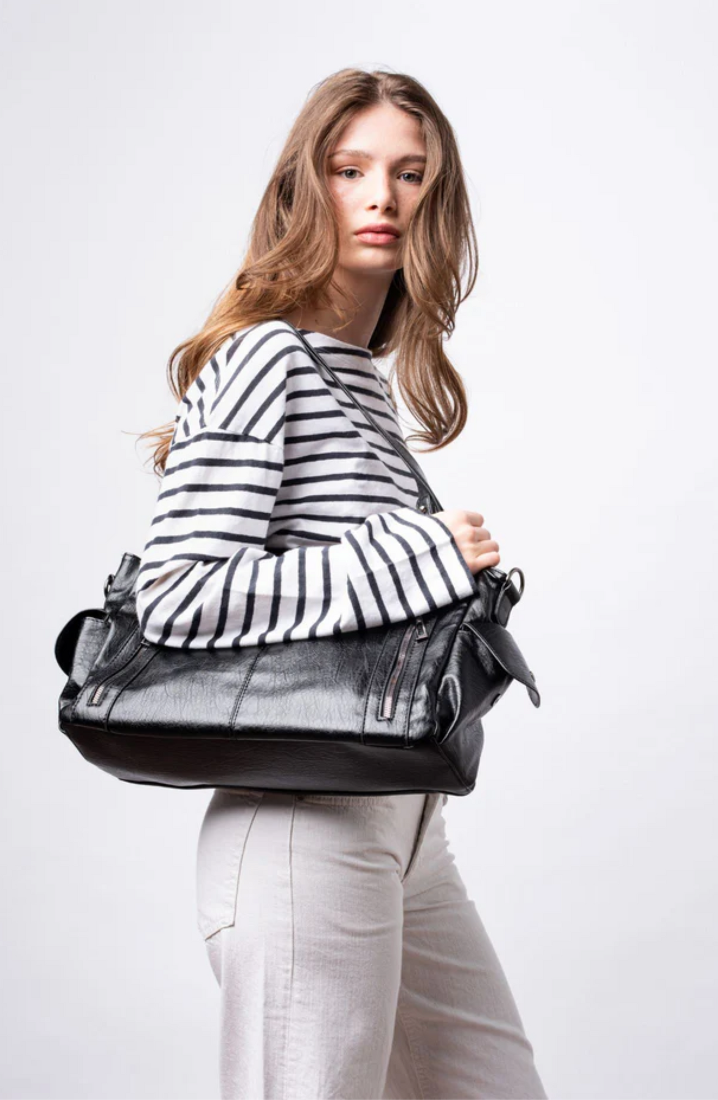 Sac à main de cours à zip - Emma