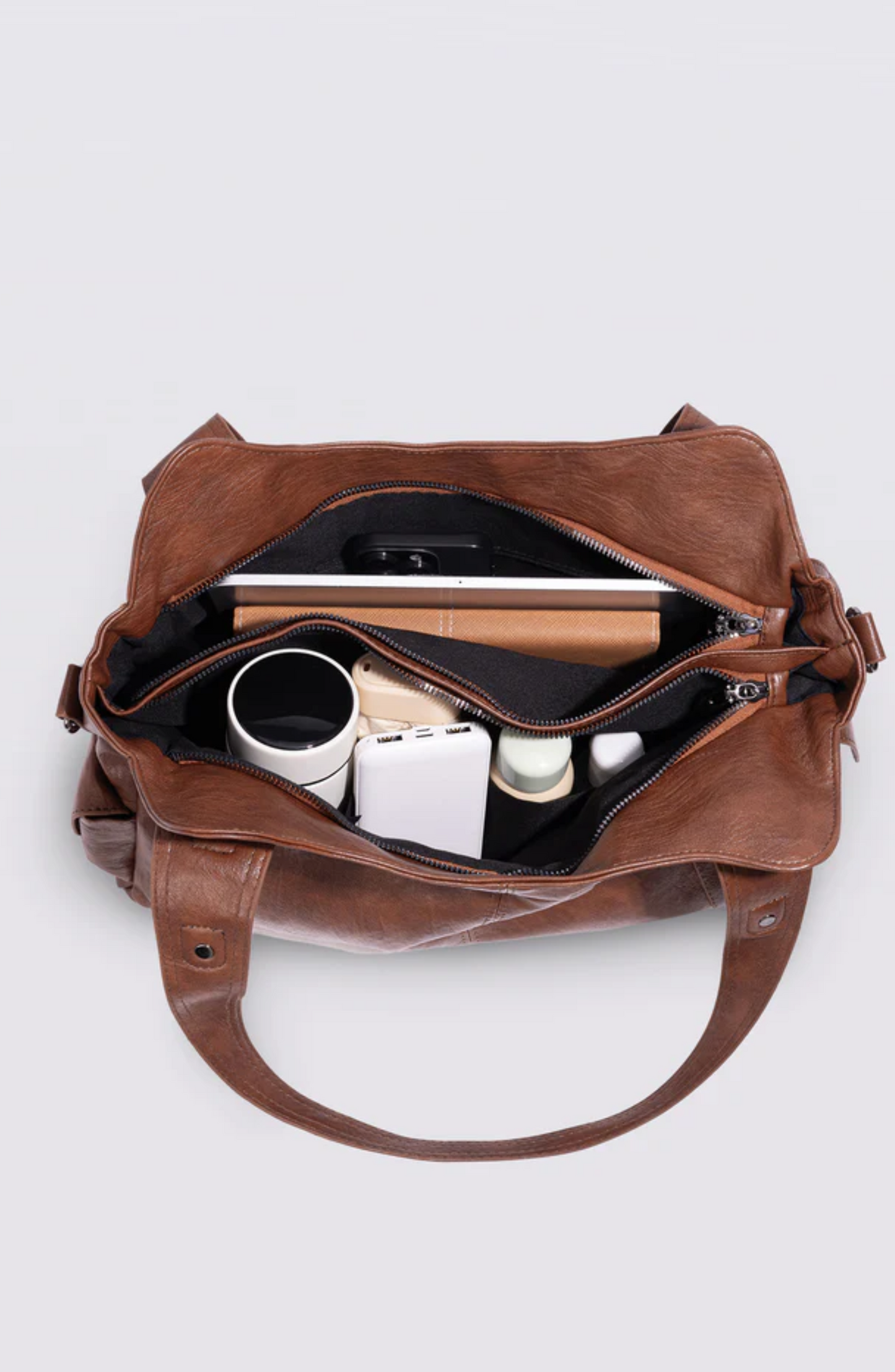 Sac à main de cours à zip - Emma