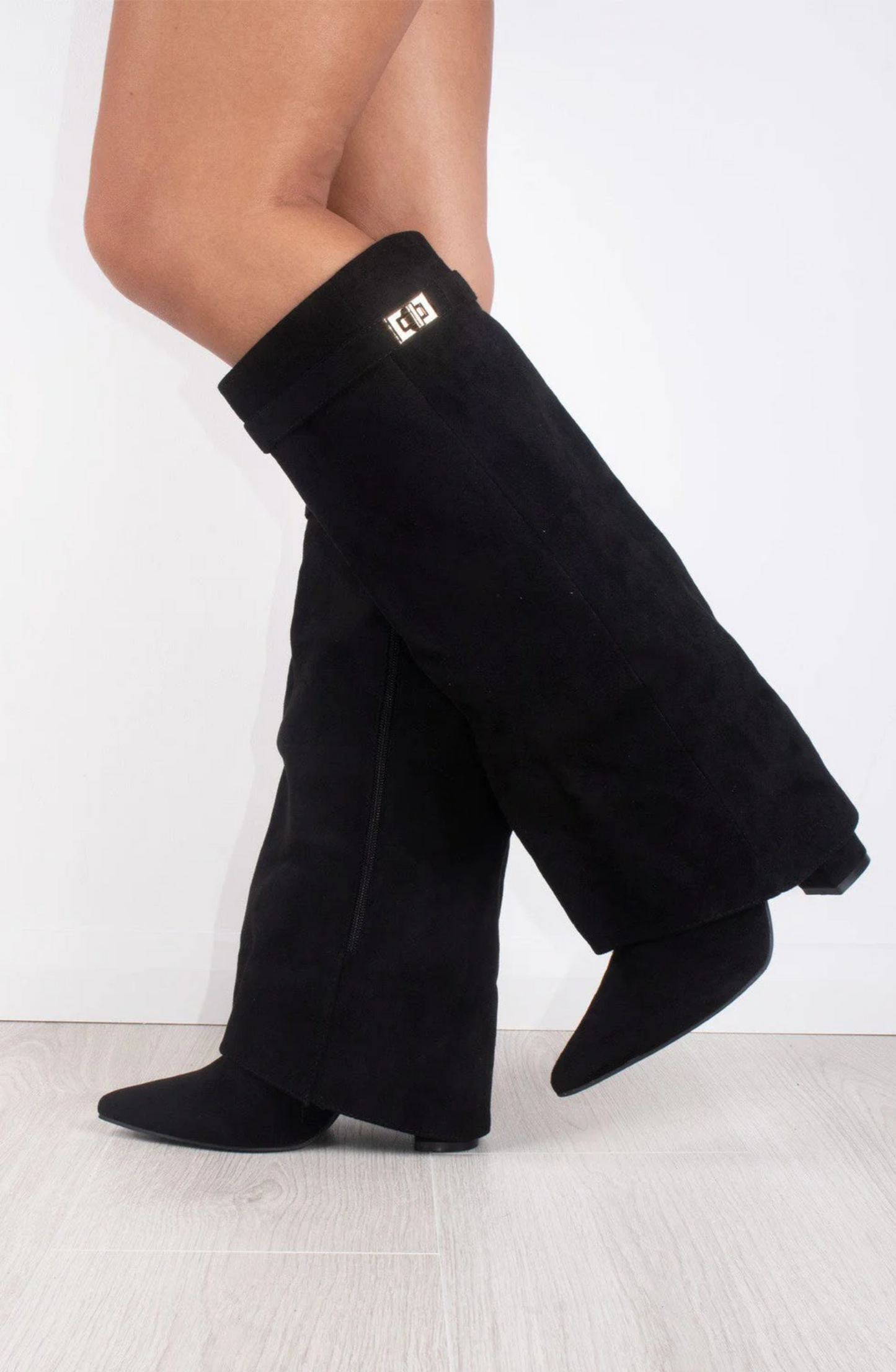 Bottes shark en suèdine