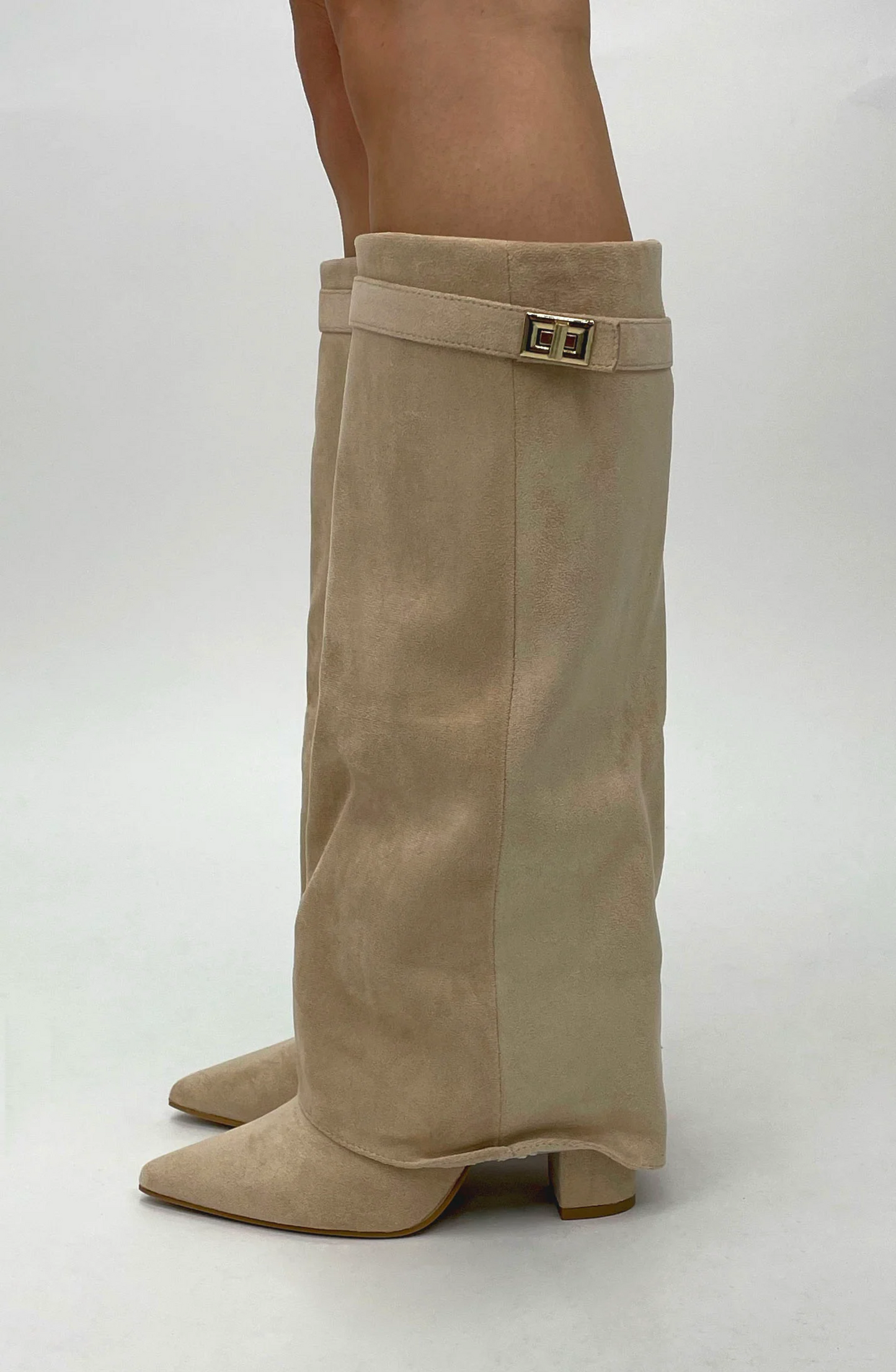 Bottes shark en suèdine