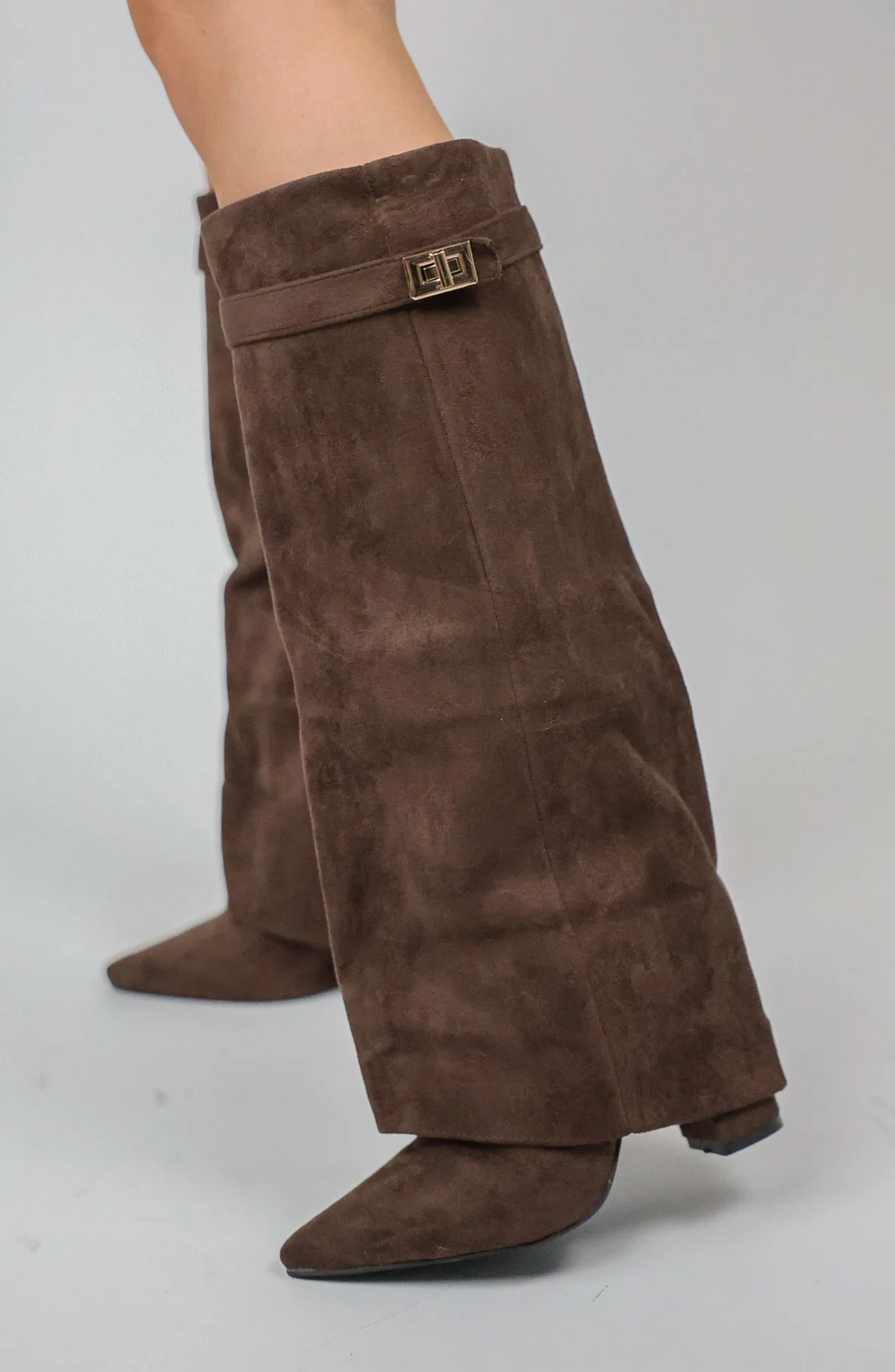 Bottes shark en suèdine