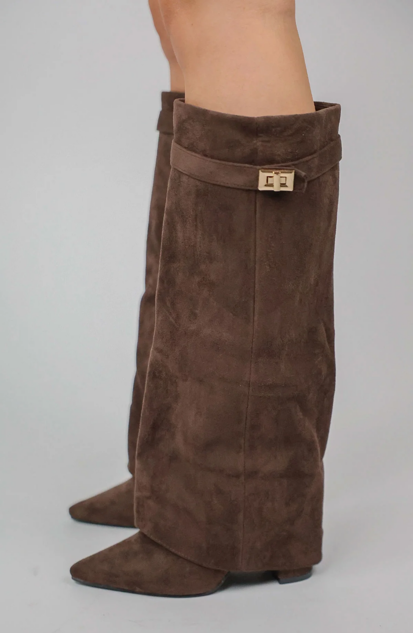 Bottes shark en suèdine