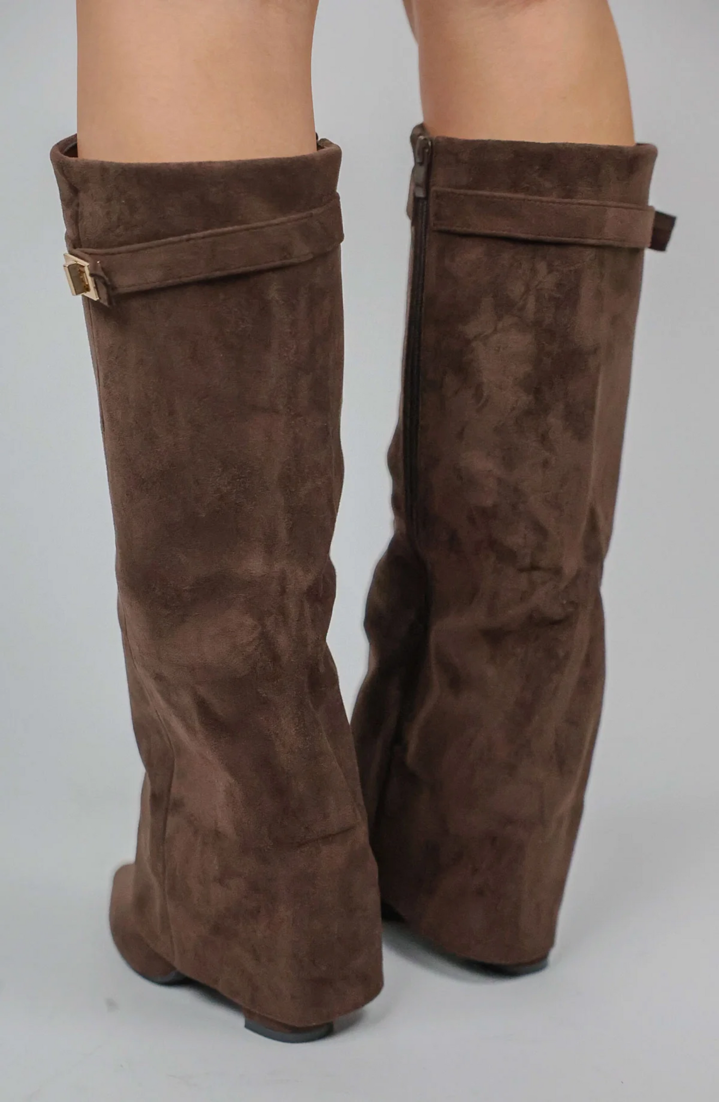 Bottes shark en suèdine