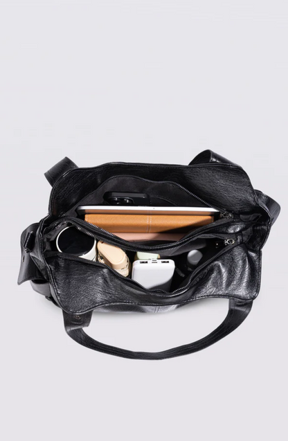 Sac à main de cours à zip - Emma