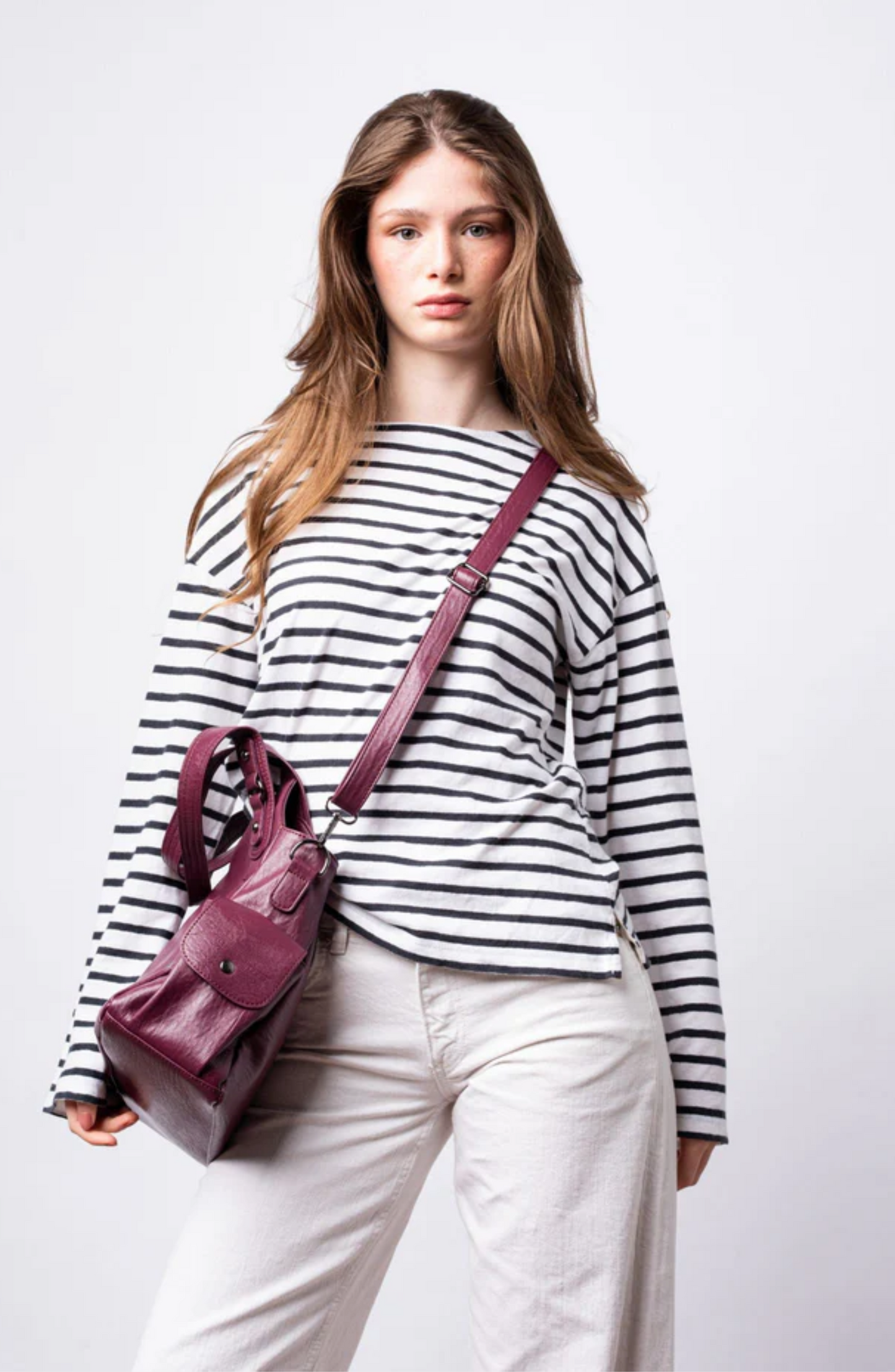 Sac à main de cours à zip - Emma