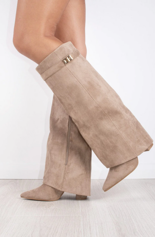 Bottes shark en suèdine