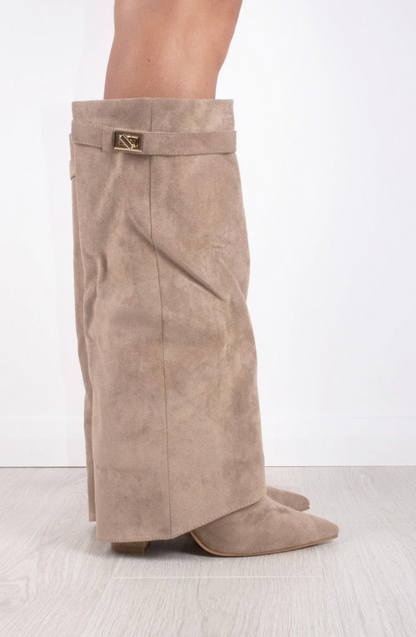 Bottes shark en suèdine